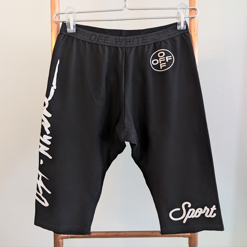 OFF-WHITE c/o Virgil Abloh (™️) - SPANDEX SHORTS '2019' - AUTHENTIC